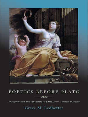 cover image of Poetics before Plato